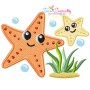 Mother's Day Under The Sea Embroidery Design Bundle-2