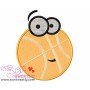 Cartoon Basketball Applique Design Pattern-1