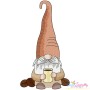 Gnomes With Coffee Embroidery Design Bundle-6