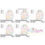 Four Ever Wild 4th Birthday Embroidery Design Pattern-2