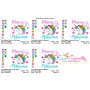 Mama Unicorn Lettering Embroidery Design Pattern-2