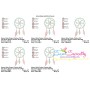 Boho Dream Catcher Embroidery Design Pattern-2