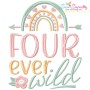 Boho Birthday Embroidery Design Bundle-5