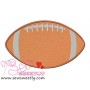 Football Applique Design Pattern-4