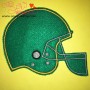 Football Helmet Applique Design Pattern-2