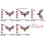 4th of July Patriotic Bald Eagle Flag-7 Embroidery Design Pattern-3