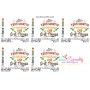 I Just Want To Drink Beer And Grill Things Barbeque Lettering Embroidery Design Pattern-2