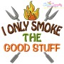 Grill And Barbeque Lettering Embroidery Design Bundle-5
