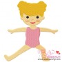 Yoga Girl-2 Embroidery Design Pattern-1