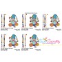 Fall Gnome-7 Embroidery Design Pattern-2