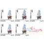Sports Gnome Football Boy Embroidery Design Pattern-2