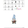 Sports Gnome Football Boy Embroidery Design Pattern-3