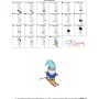 Sports Gnome Skiing Boy Embroidery Design Pattern-3