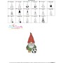 Sports Gnome Soccer Ball Boy Embroidery Design Pattern-3