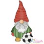 Sports Gnomes Boy Embroidery Design Bundle-10