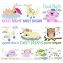 Good Night And Sweet Dreams Lettering Applique Design Bundle-1