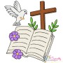 Holy Bible Religious Embroidery Design Bundle-3