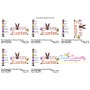 Happy Easter Bunny Embroidery Lettering Design-2