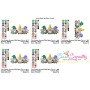 Easter Gnomes With Eggs Trio-v1 Embroidery Design Pattern-2