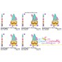 Easter Gnome In Egg Embroidery Design Pattern-2