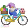 Easter Gnomes Embroidery Design Bundle-5