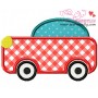 Cartoon Car Applique Design Pattern-1