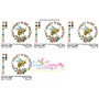 Don't Forget To Bee Awesome Frame Embroidery Design Pattern-2
