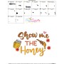 Show Me The Honey Embroidery Design Pattern-3