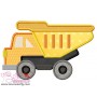 Construction Truck-1 Applique Design Pattern-1