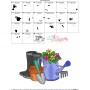 Gardening Plant And Tools-6 Embroidery Design Pattern-3