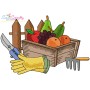 Gardening Plant And Tools Embroidery Design Bundle-10