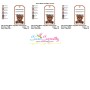 Animal Name Tag Bear ITH Embroidery Design Pattern With Free Font-3