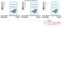 Animal Name Tag Dolphin ITH Embroidery Design Pattern With Free Font-3