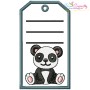 Animals Name Tags Embroidery Design Bundle With Free Font-10