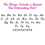 Animals Name Tags Embroidery Design Bundle With Free Font-2