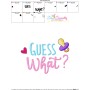 Guess What Baby Quote Embroidery Design Pattern-3