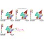 Gnome Birthday Number-4 Embroidery Design Pattern-2