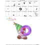 Gnome Birthday Number-0 Embroidery Design Pattern-3