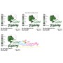 Gone Fishing Lettering Embroidery Design Pattern-2