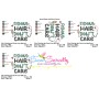 Fishing Hair Don't Care Lettering Embroidery Design Pattern-2