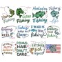Fishing Lettering Embroidery Design Bundle-1