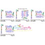 Hello Kinder Garten Back To School Lettering Embroidery Design Pattern-2