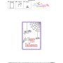 Cardstock Embroidery Design Pattern- Happy Halloween Spider And Web-2