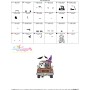 Halloween Truck Cat And Ghost Embroidery Design Pattern-3