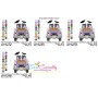 Halloween Truck Witch Legs And Pumpkins Embroidery Design Pattern-2