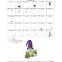 Halloween Gnome Candy And Lantern Embroidery Design Pattern-3