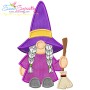 Halloween Gnomes Applique Design Bundle-3