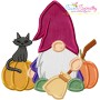 Halloween Gnomes Applique Design Bundle-2
