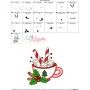 Christmas Hot Chocolate Cup-4 Applique Design Pattern-3