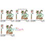 Christmas Hot Chocolate Cup-1 Embroidery Design Pattern-2